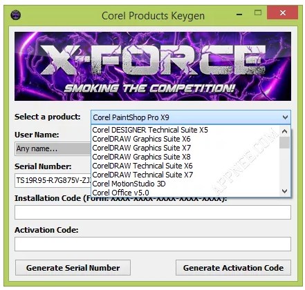 corel draw x7 keygen free download 