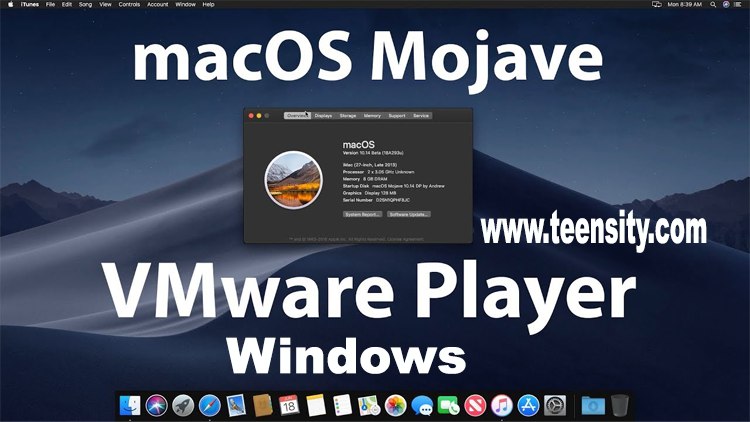 Install MacOS Mojave 10.14 on VMware on Windows
