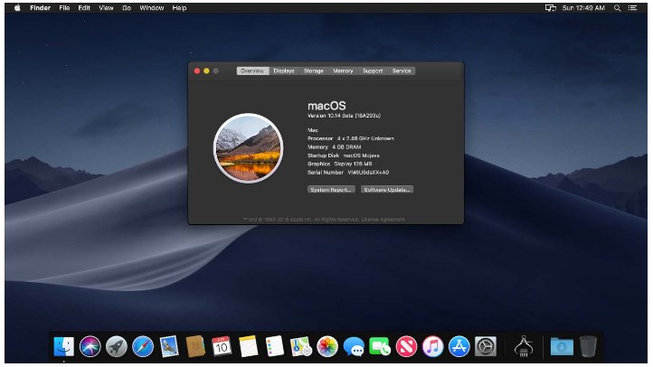 Install macOS 10.14 Mojave on VirtualBox