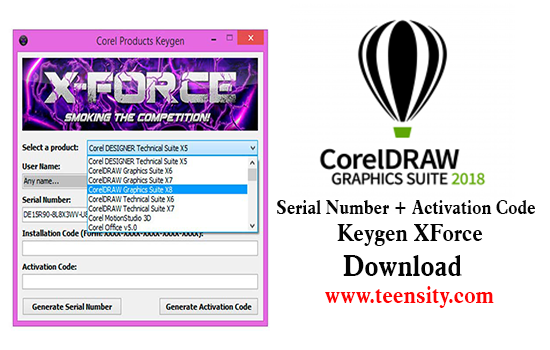 free download coreldraw with serial key