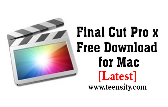 final cut pro x free download