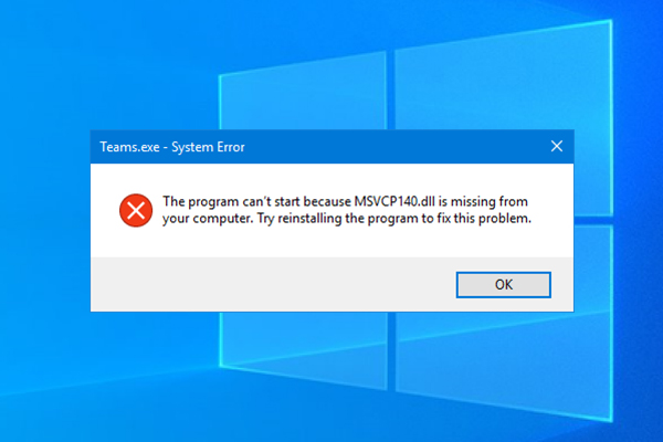 How to Fix MSVCP140.dll Missing